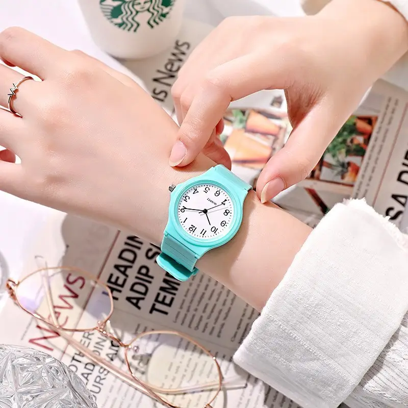 Black Quartz Electronic Student Watch Lightweight Luxury - Image 10