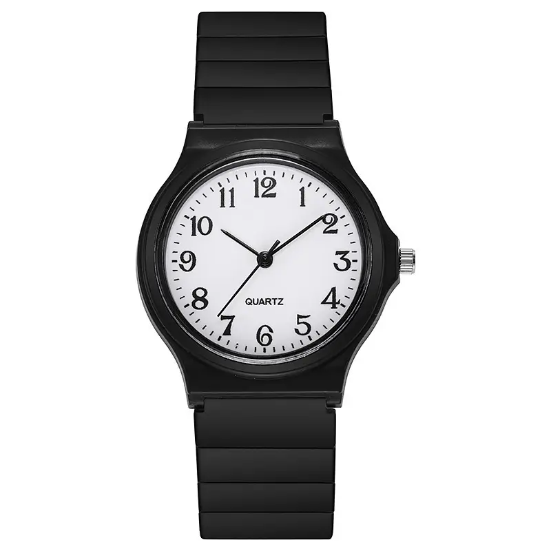 Black Quartz Electronic Student Watch Lightweight Luxury — feature 17