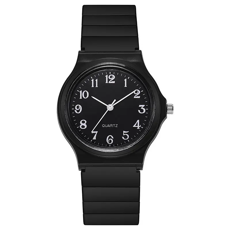 Black Quartz Electronic Student Watch Lightweight Luxury - Image 2