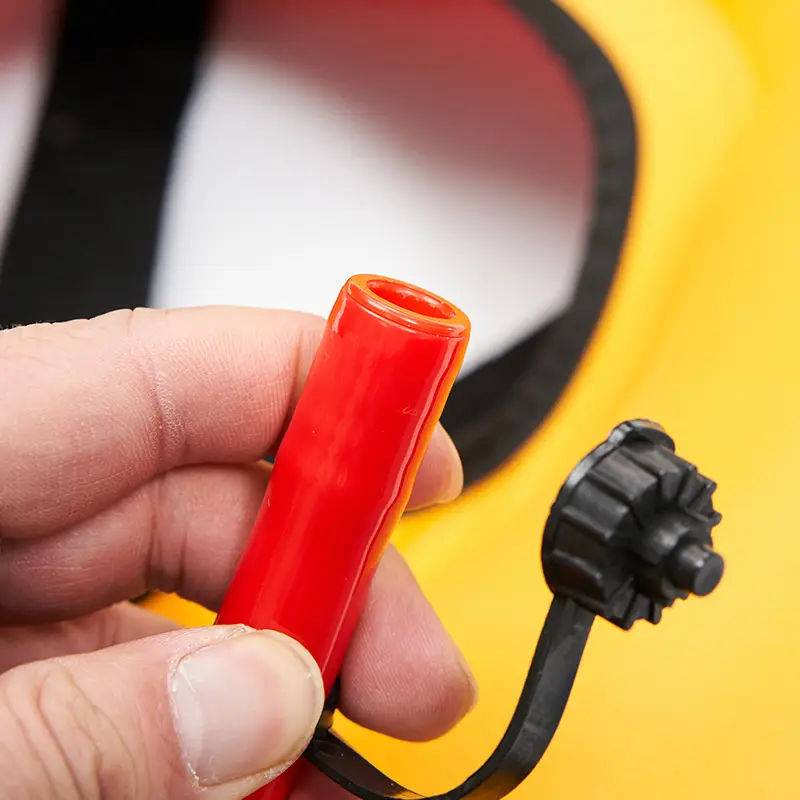 Adult Swimming Lifebuoy Orange Manual Belt 24A Charge - Image 24