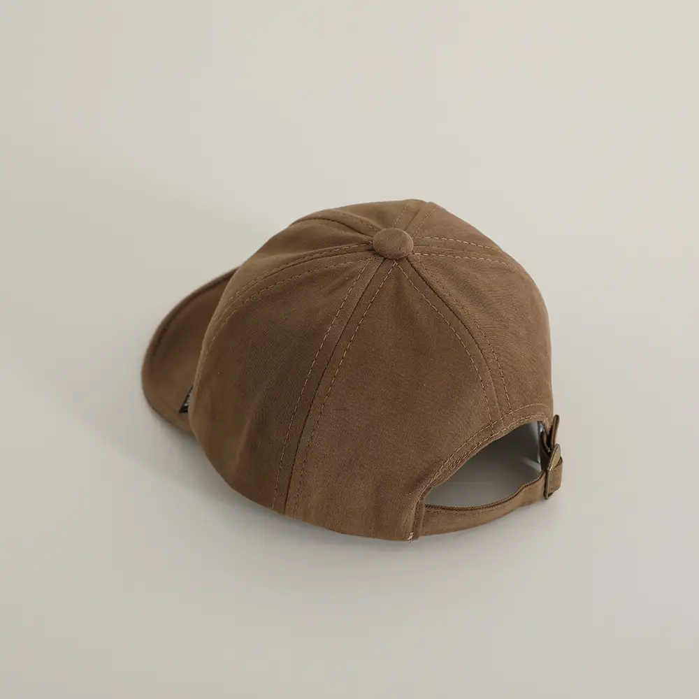 Brown Baby Cap with Smile Embroidery β feature 9
