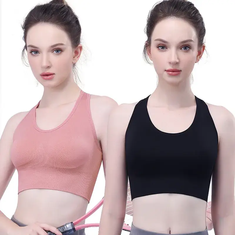 Pink Crossback Sports Bra Large Size - Image 9