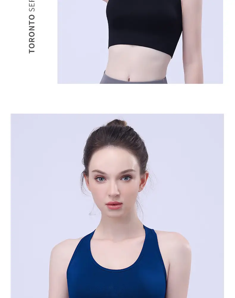 Pink Crossback Sports Bra Large Size — feature 21