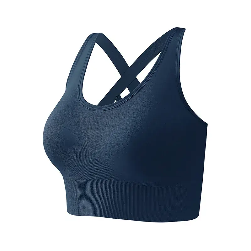 Pink Crossback Sports Bra Large Size - Image 4