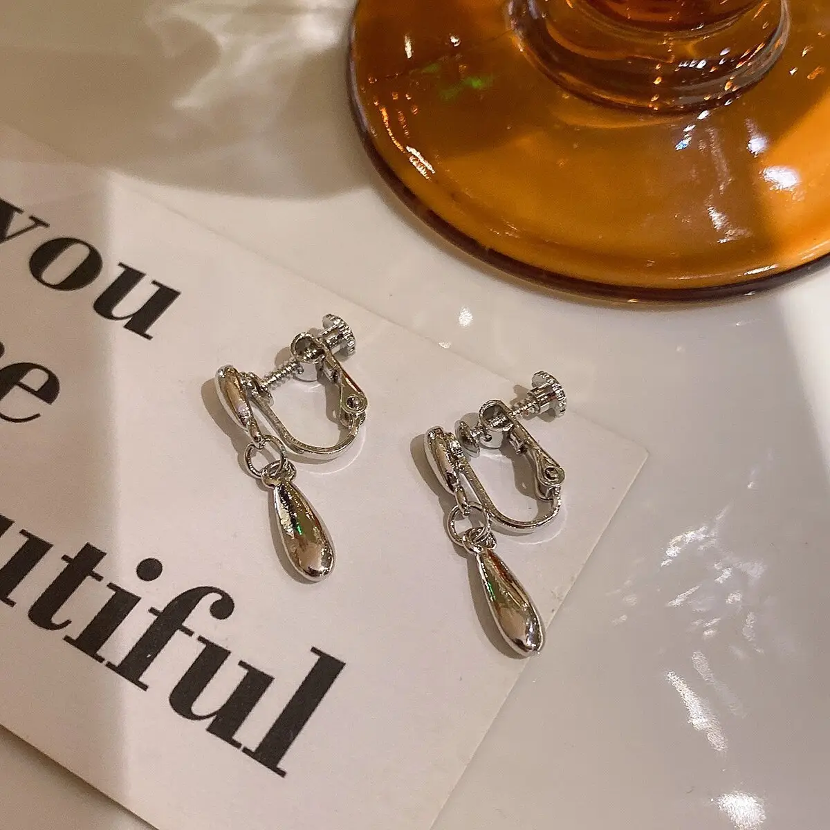 Golden Pearl Flower Tassel Earrings for Women - Image 26