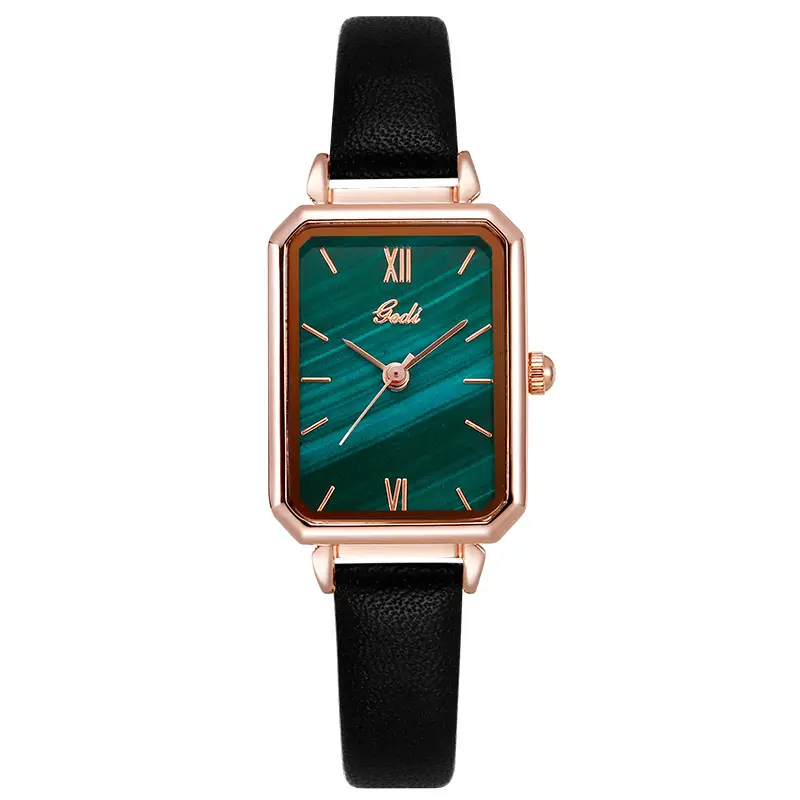 Goldie British Style Malachite Watch for Women