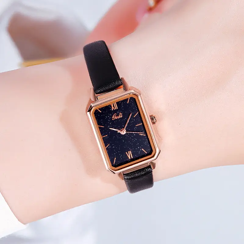 Goldie British Style Malachite Watch for Women
