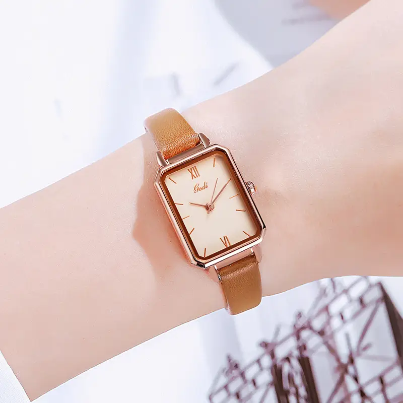 Goldie British Style Malachite Watch for Women