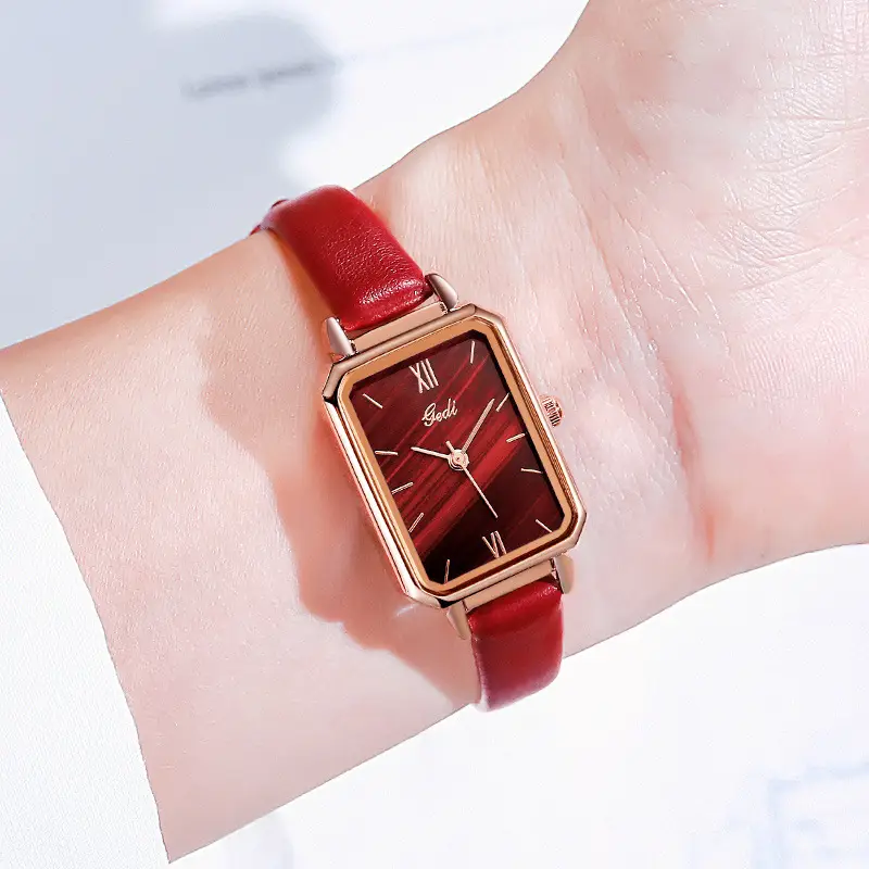 Goldie British Style Malachite Watch for Women