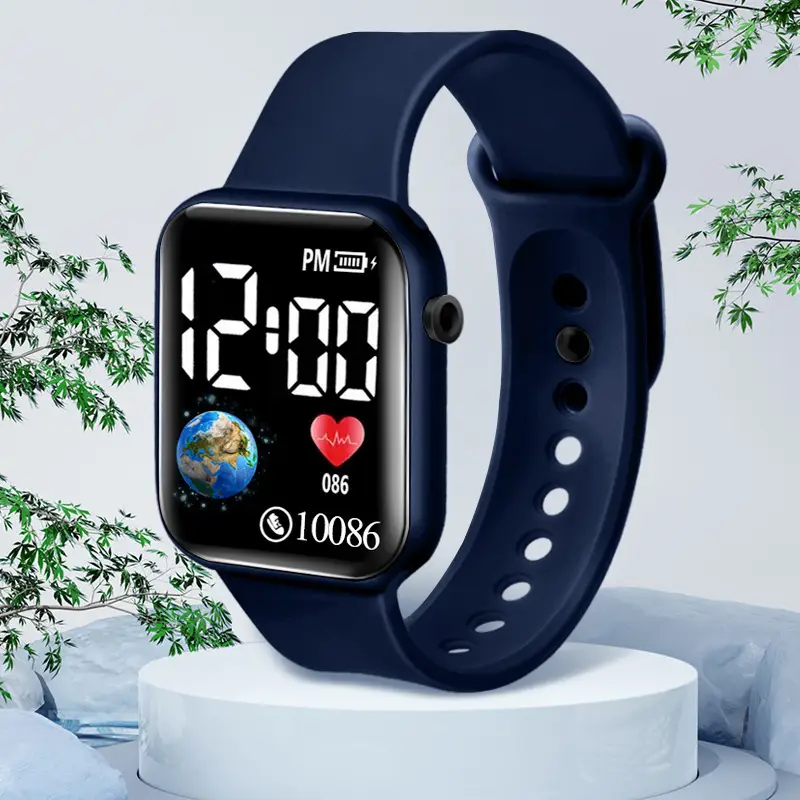 Digital Watch for Kids Waterproof Blue - Image 12