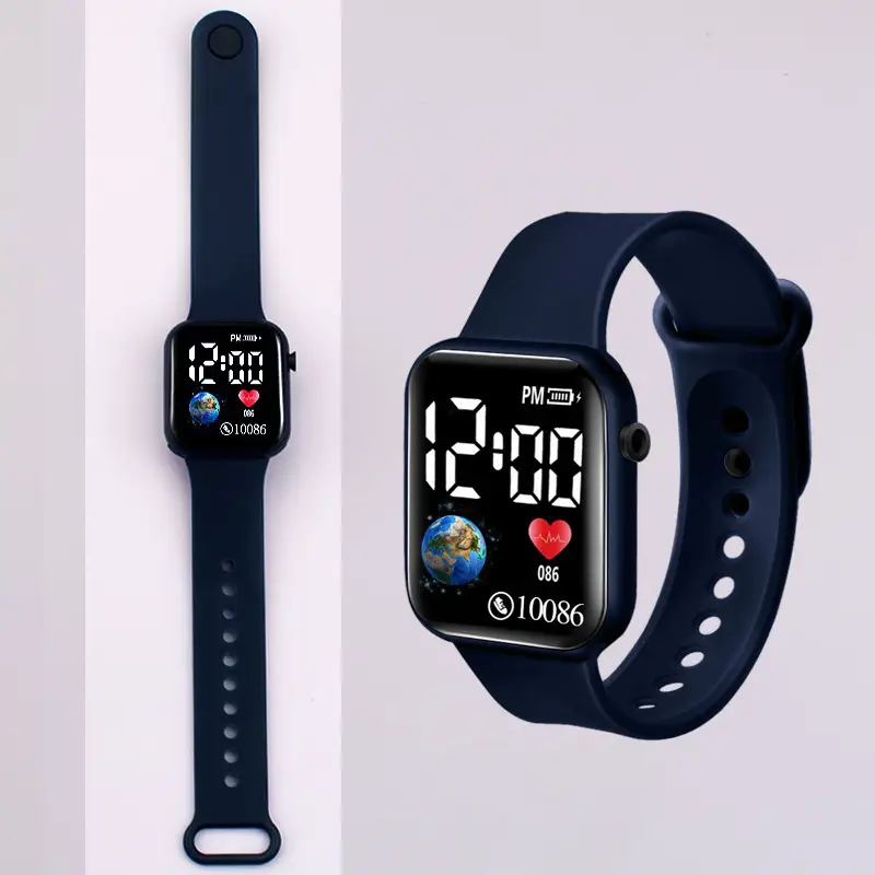 Digital Watch for Kids Waterproof Blue — feature 11