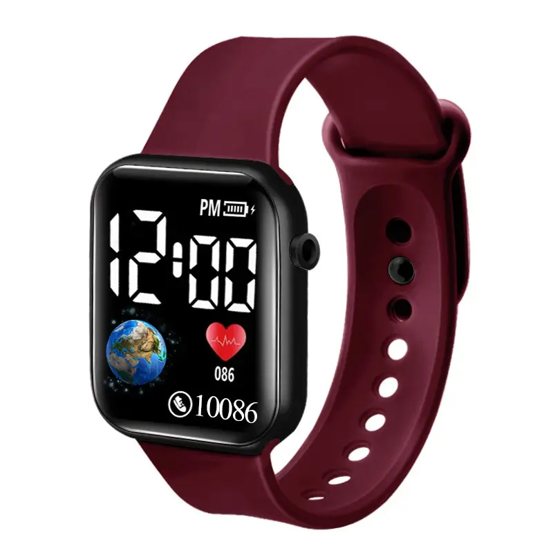 Digital Watch for Kids Waterproof Blue — feature 18