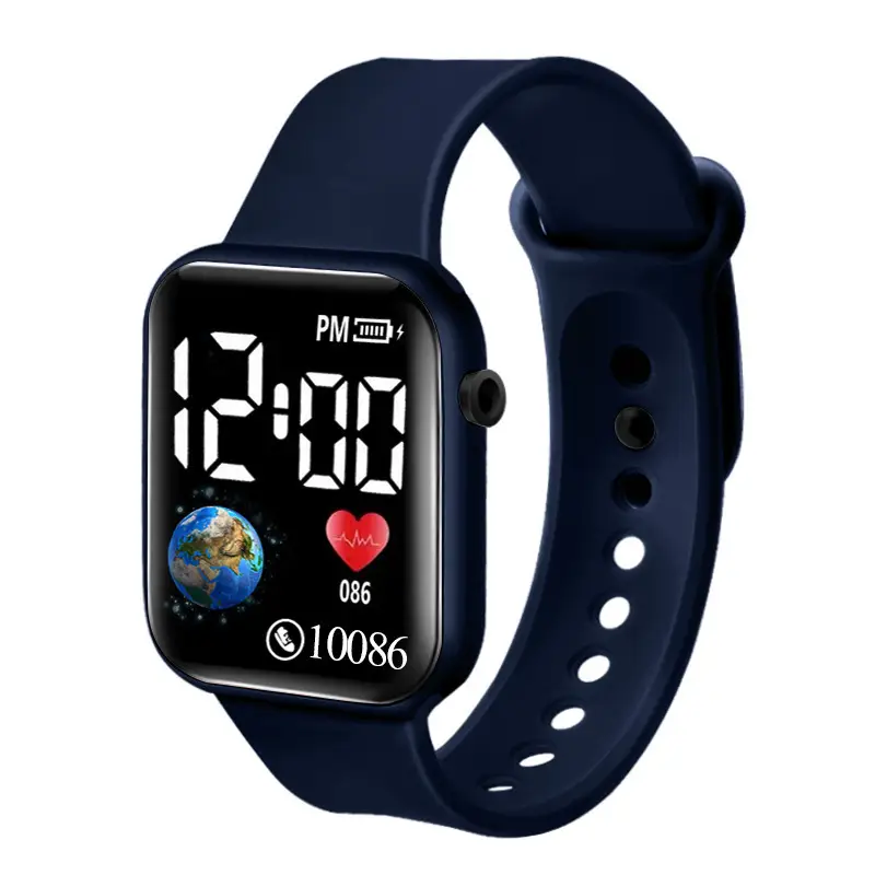 Digital Watch for Kids Waterproof Blue — feature 19
