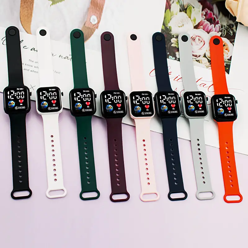 Digital Watch for Kids Waterproof Blue — feature 4