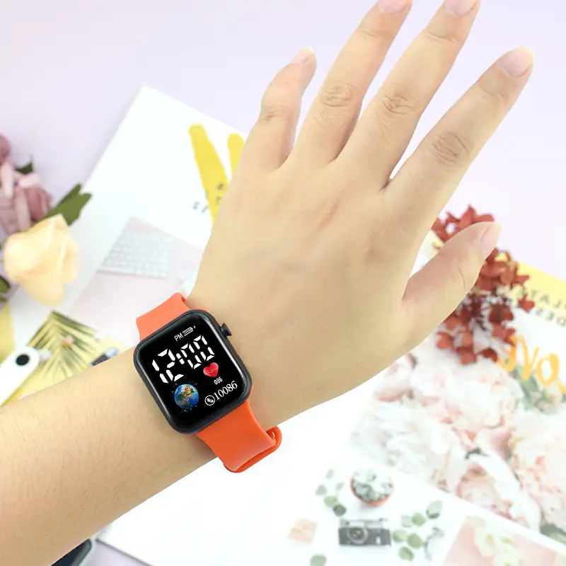Digital Watch for Kids Waterproof Blue — feature 9