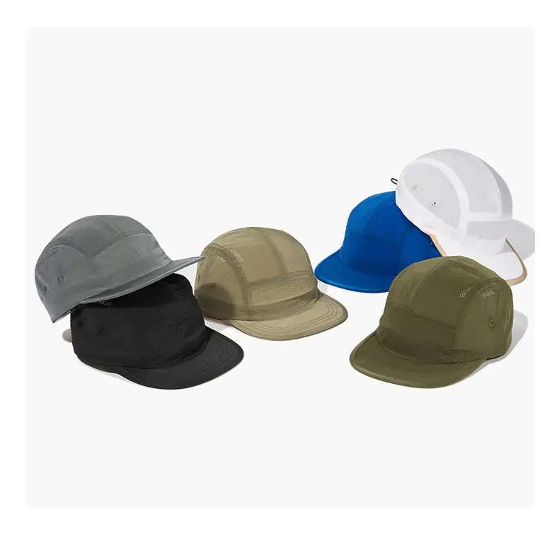 Outdoor Waterproof Baseball Cap Grey Flat Edge — feature 11