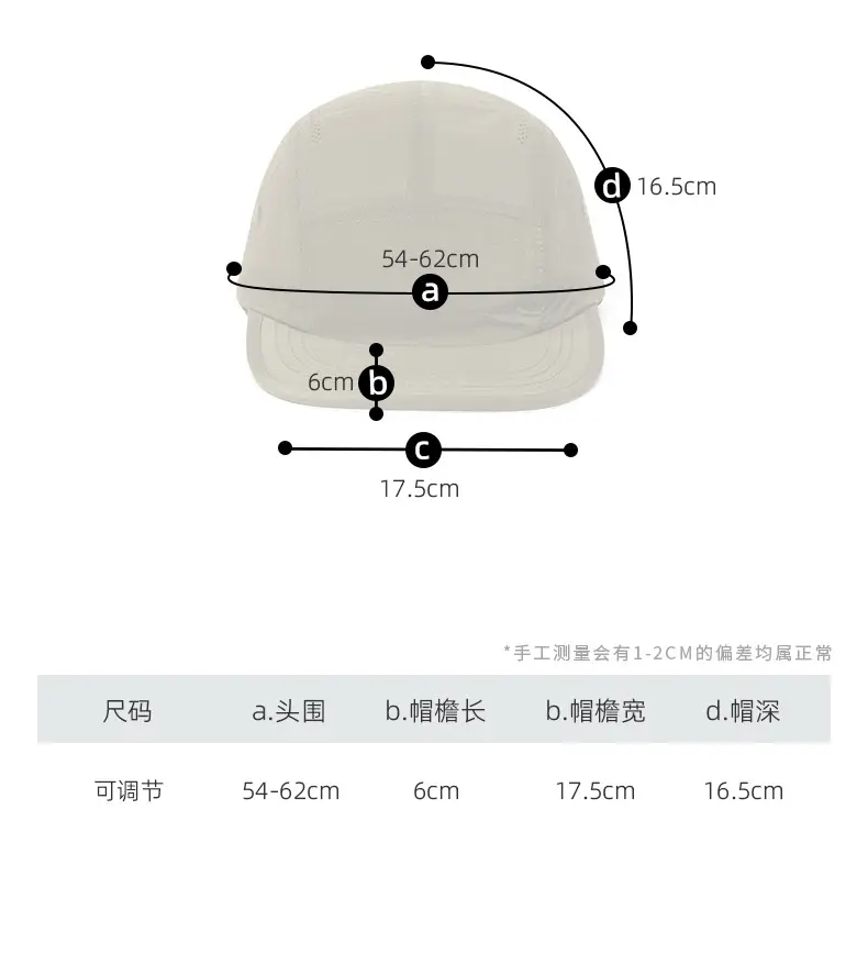 Outdoor Waterproof Baseball Cap Grey Flat Edge — feature 6