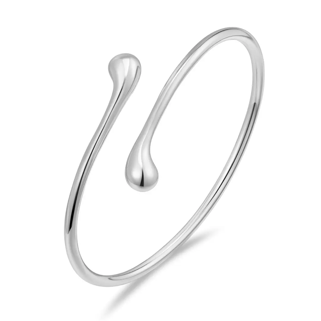 Niche European and American style ladies arm ring personality opening adjustable high-end design bracelet Joker jewelry wholesale