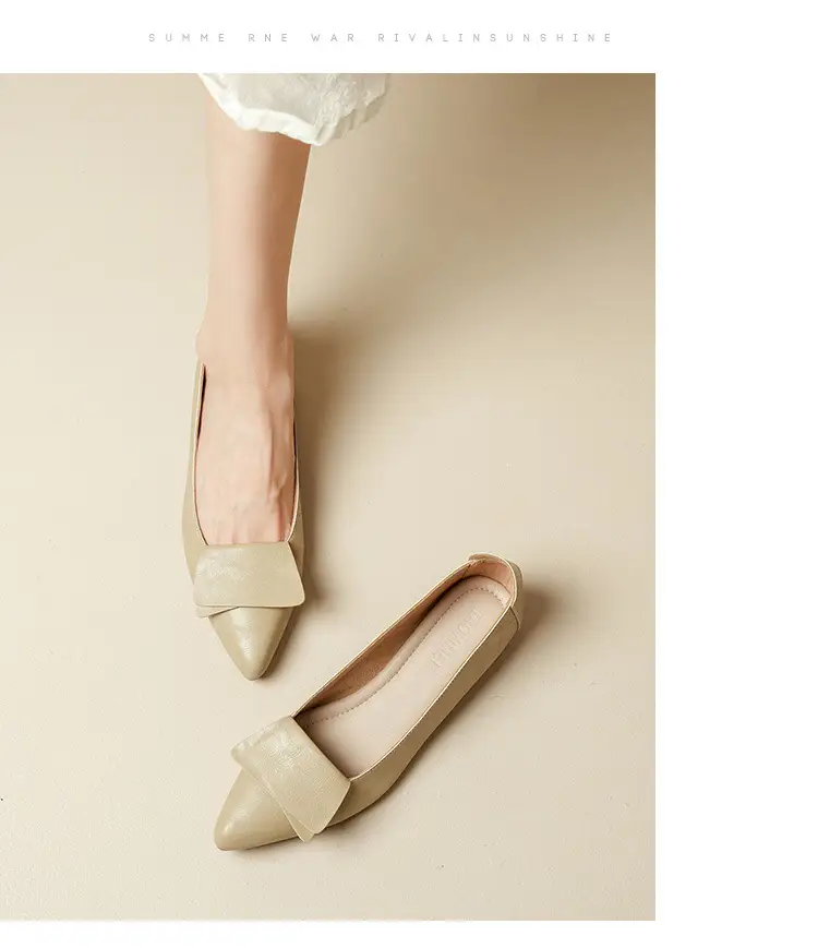 Summer Hot-Selling Single Shoes with Chunky Heels, 2025 New Fairy-Style Shallow Mid-Heel Shoes, Women's Shoes in Grandma Size, Versatile — feature 16
