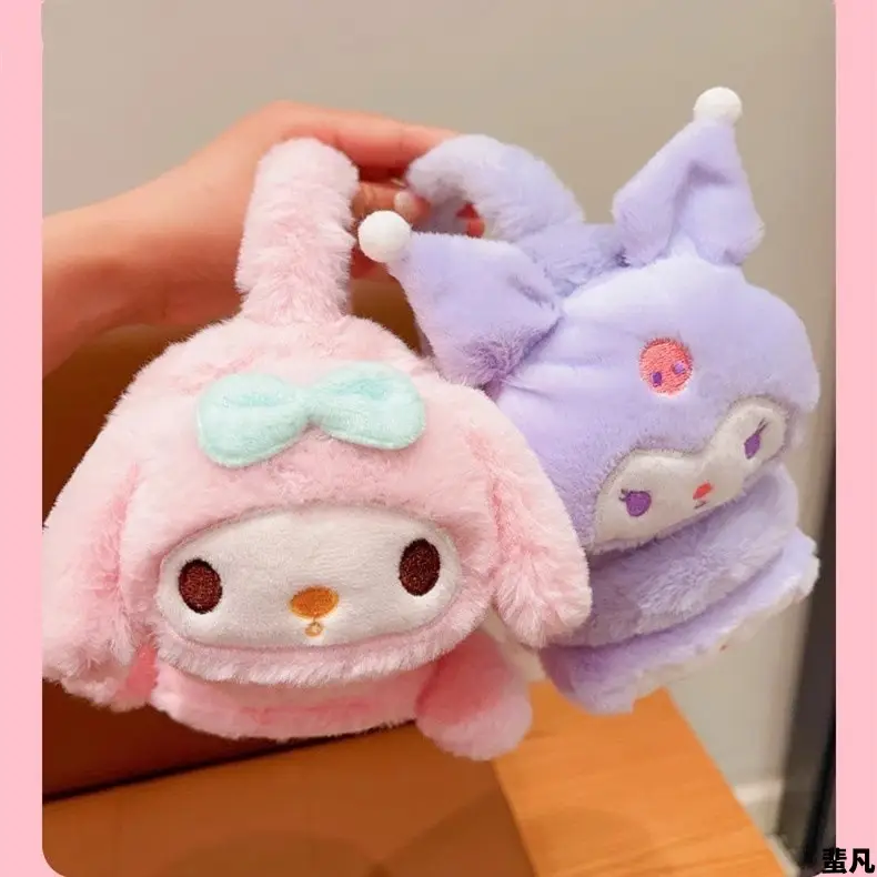 Cartoon earmuffs warm children's earmuffs warm cute student earmuffs winter antifreeze cold plush earmuffs women's wholesale — feature 1