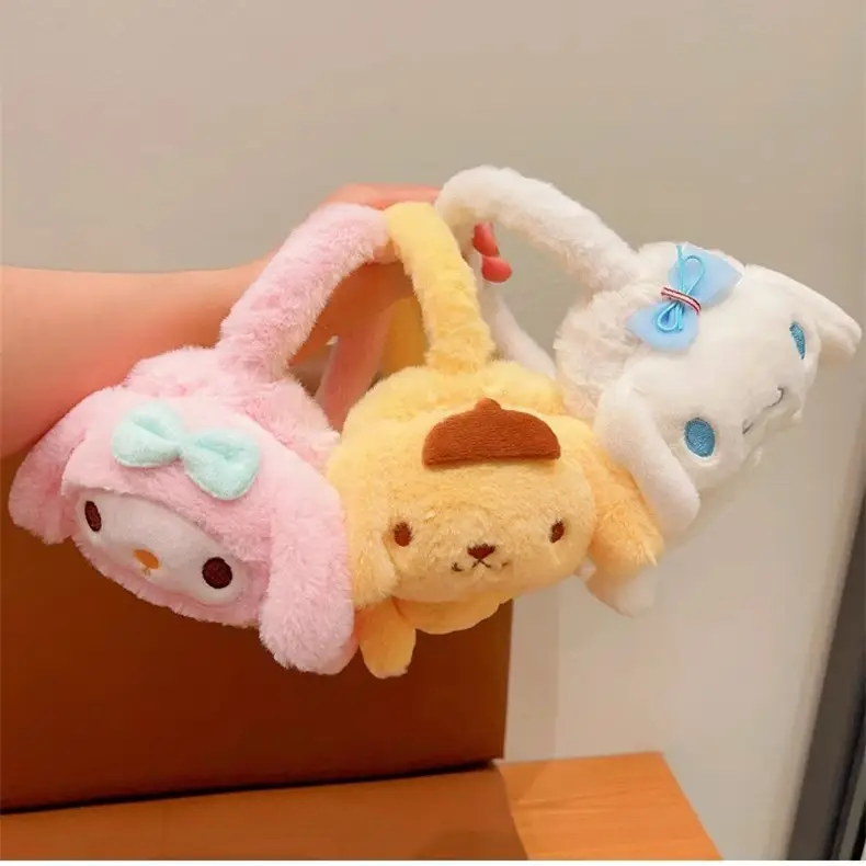 Cartoon earmuffs warm children's earmuffs warm cute student earmuffs winter antifreeze cold plush earmuffs women's wholesale — feature 2