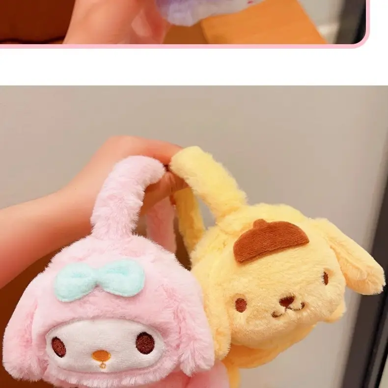 Cartoon earmuffs warm children's earmuffs warm cute student earmuffs winter antifreeze cold plush earmuffs women's wholesale — feature 3