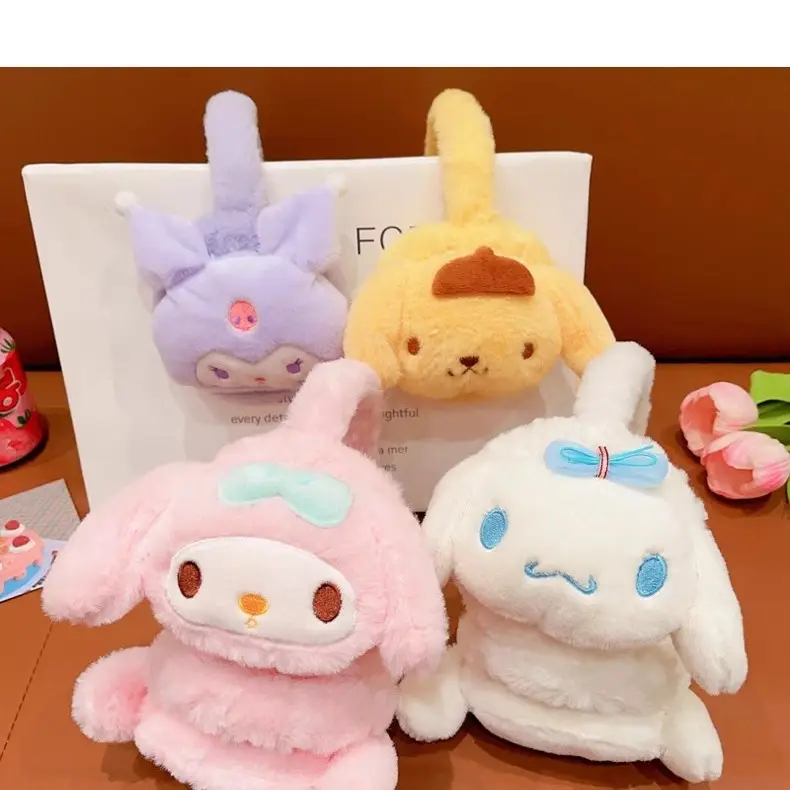 Cartoon earmuffs warm children's earmuffs warm cute student earmuffs winter antifreeze cold plush earmuffs women's wholesale — feature 6