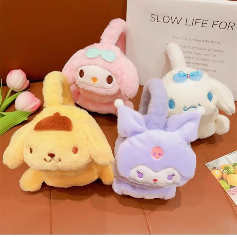 Cartoon earmuffs warm children's earmuffs warm cute student earmuffs winter antifreeze cold plush earmuffs women's wholesale — feature 7