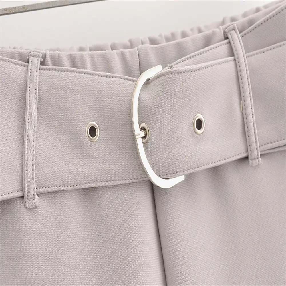 2024 Summer Women Vest Top & Trouser Set Light Grey — feature 19
