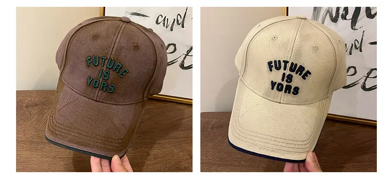 Women's Black Cap "Future Is Yovers" Cap — feature 9