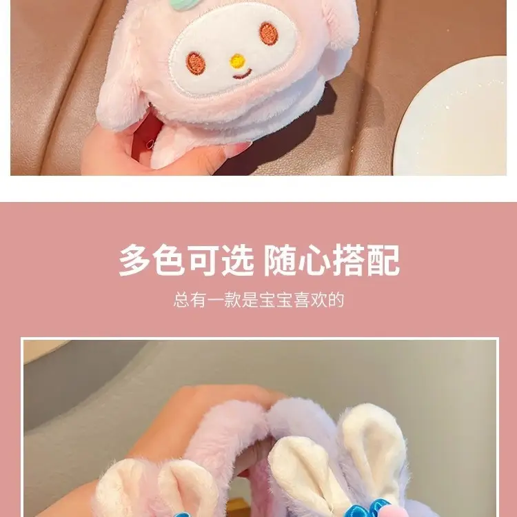 Outdoor cute girls warm earmuffs winter children's earmuffs antifreeze baby earmuffs children's earmuffs windproof cold — feature 2