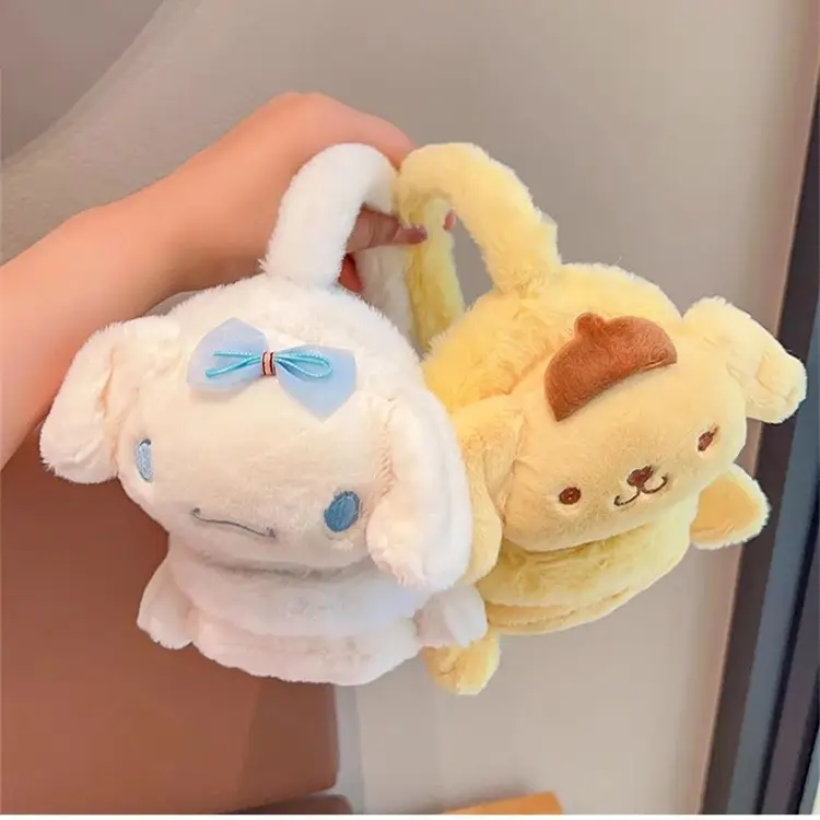 Outdoor cute girls warm earmuffs winter children's earmuffs antifreeze baby earmuffs children's earmuffs windproof cold — feature 6
