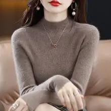 2024 Vintage Dark Blue Knitted Cardigan for Women — feature 3