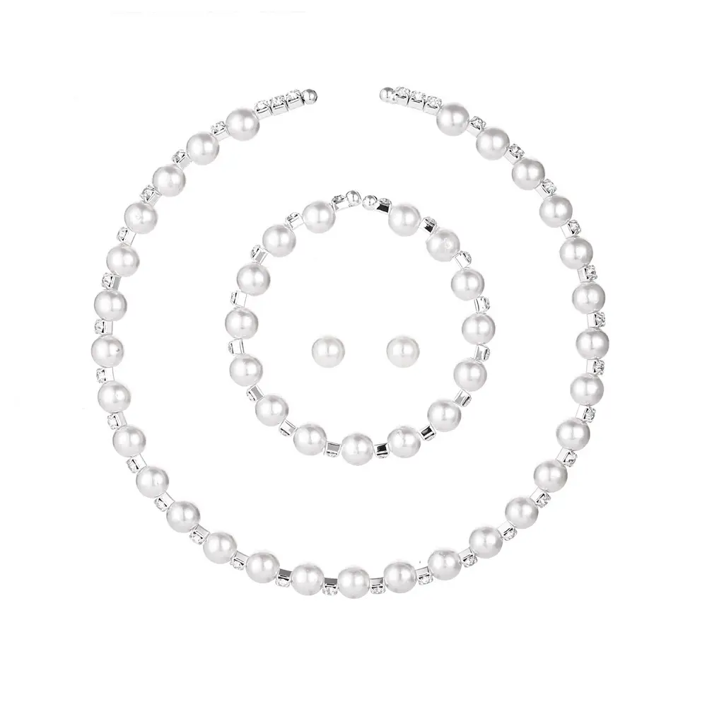 5-Piece Pearl Jewelry Set for Women European American - Image 6