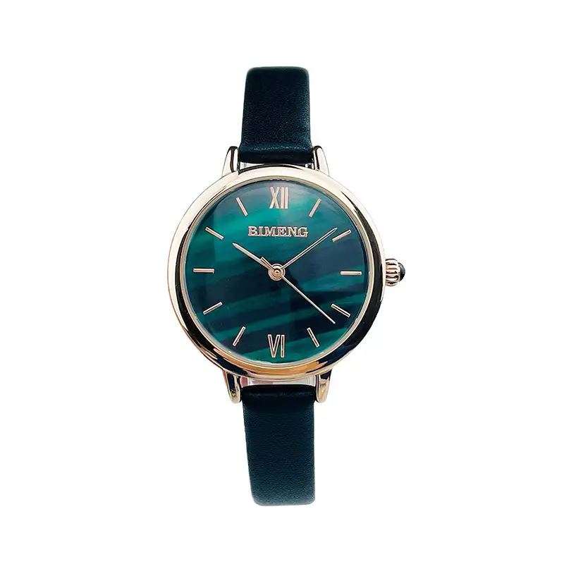 Korean Style Women's Green Quartz Watch Small - Image 6