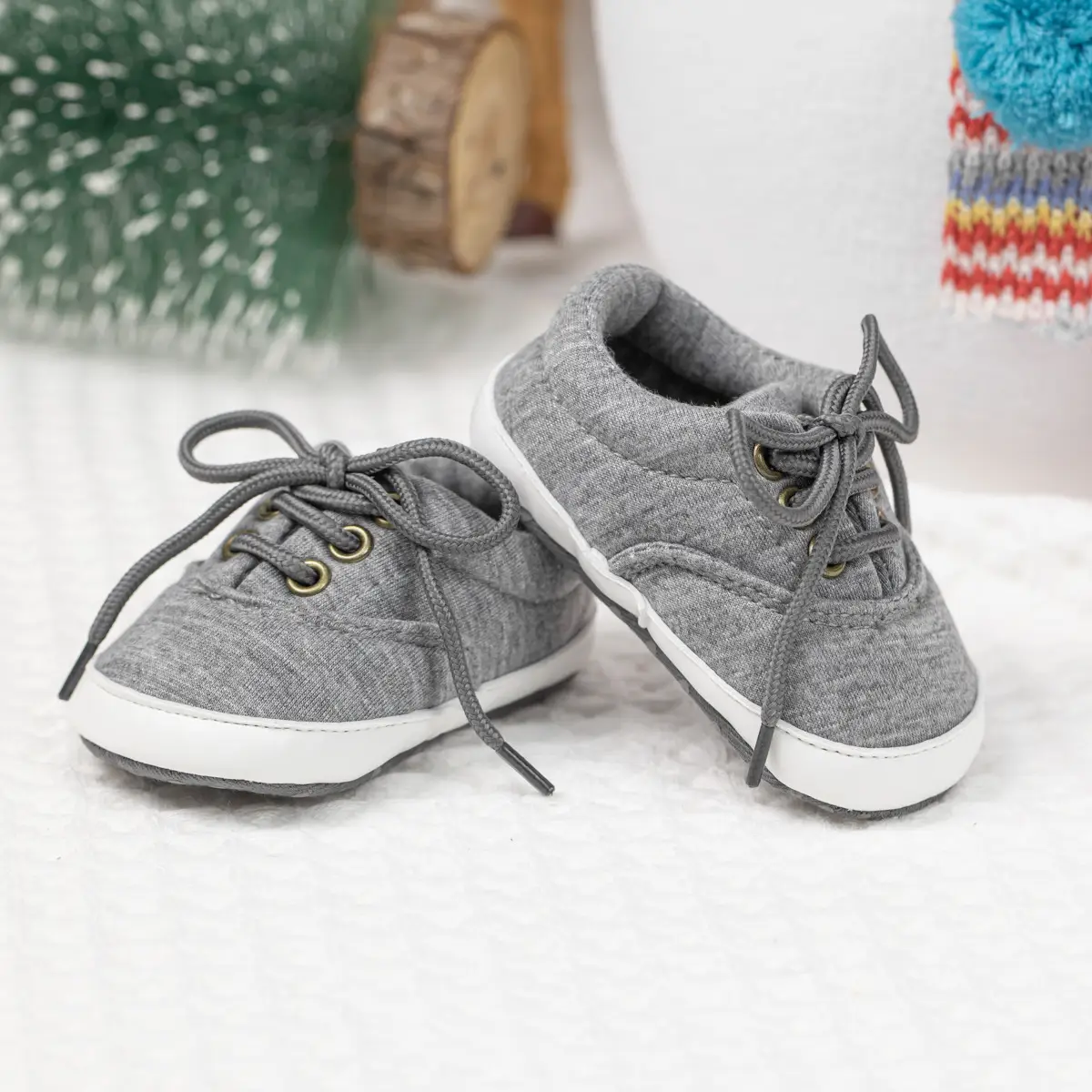Baby Sneakers 0-1 Year Pink Grey Non-slip Casual — feature 15