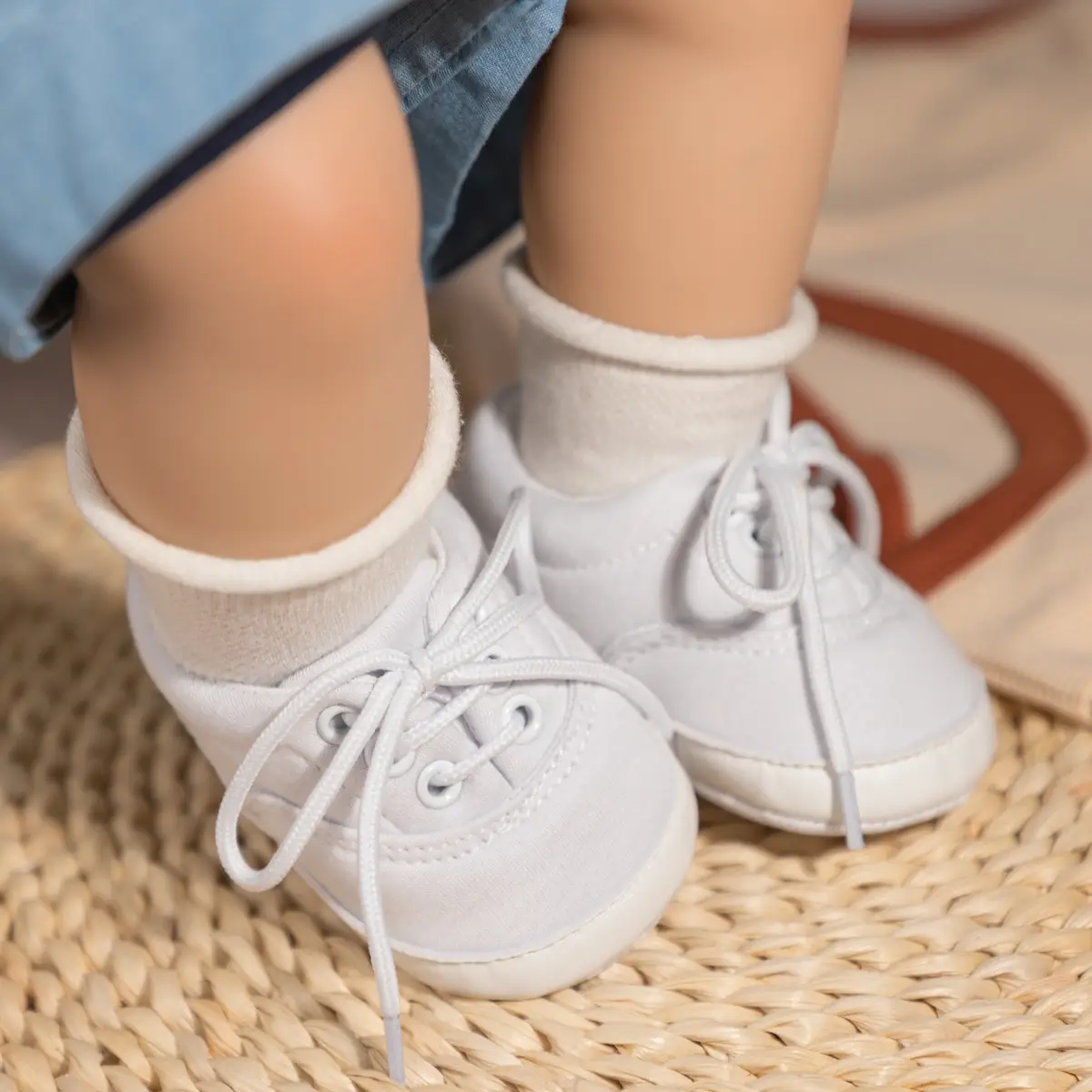 Baby Sneakers 0-1 Year Pink Grey Non-slip Casual — feature 8