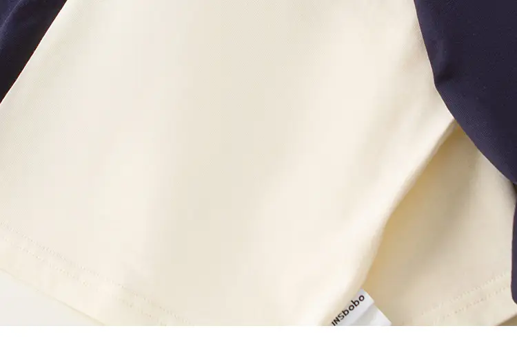 Bangxuan Boys Raglan Sleeve Sweatshirt White Black Autumn — feature 6