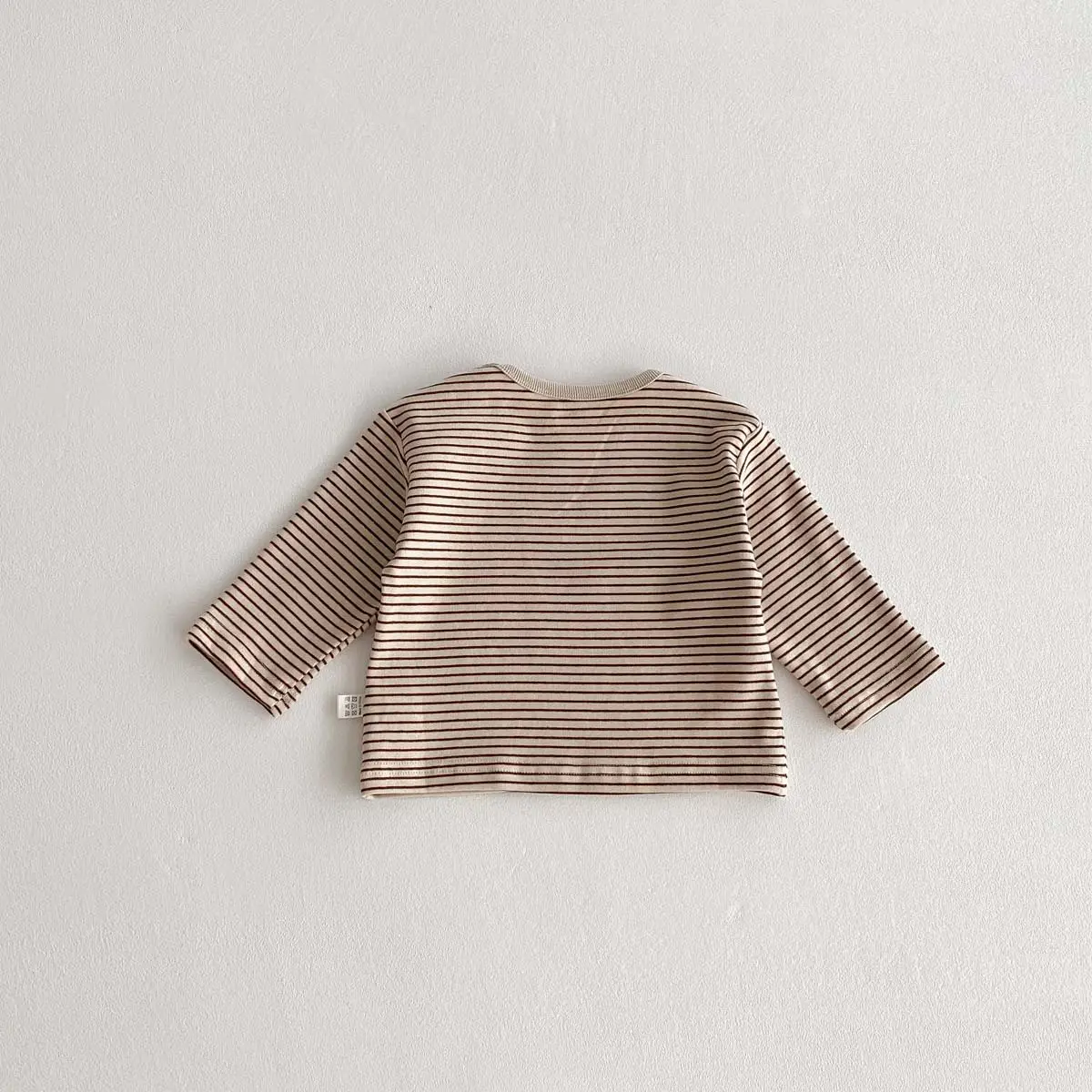 Korean Striped Long Sleeve Tops for Boys Girls — feature 18