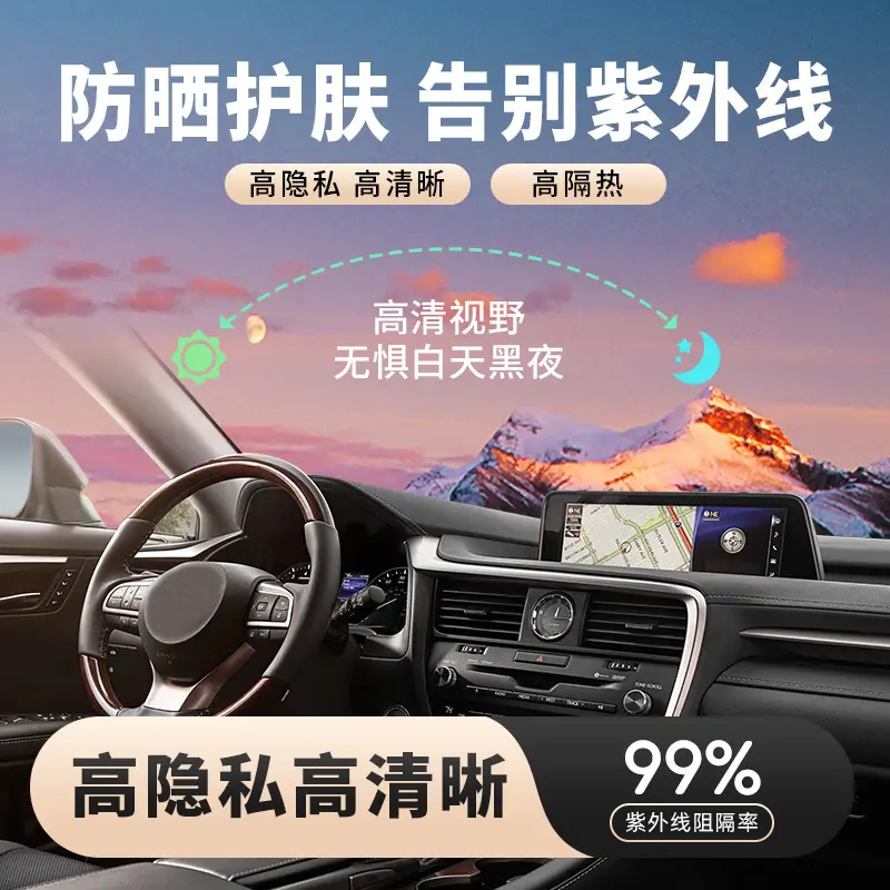 Solar Film Heat Insulation Explosion-proof Film Window Film Full Car Film Automotive Glass Film Ceramic High Insulation Film Factory Outlet — feature 10