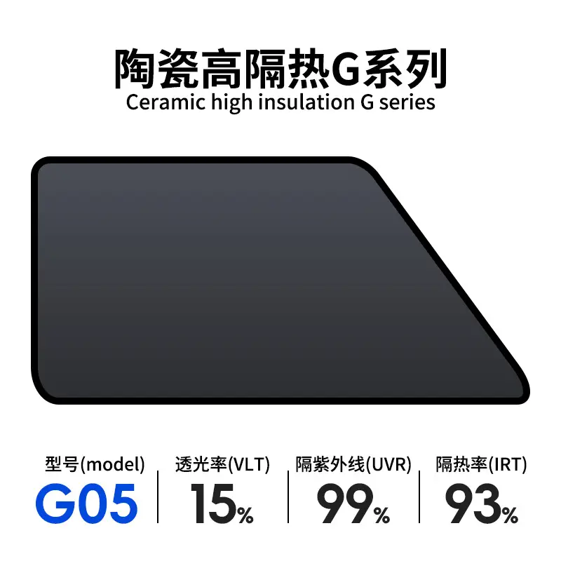 Solar Film Heat Insulation Explosion-proof Film Window Film Full Car Film Automotive Glass Film Ceramic High Insulation Film Factory Outlet — feature 7