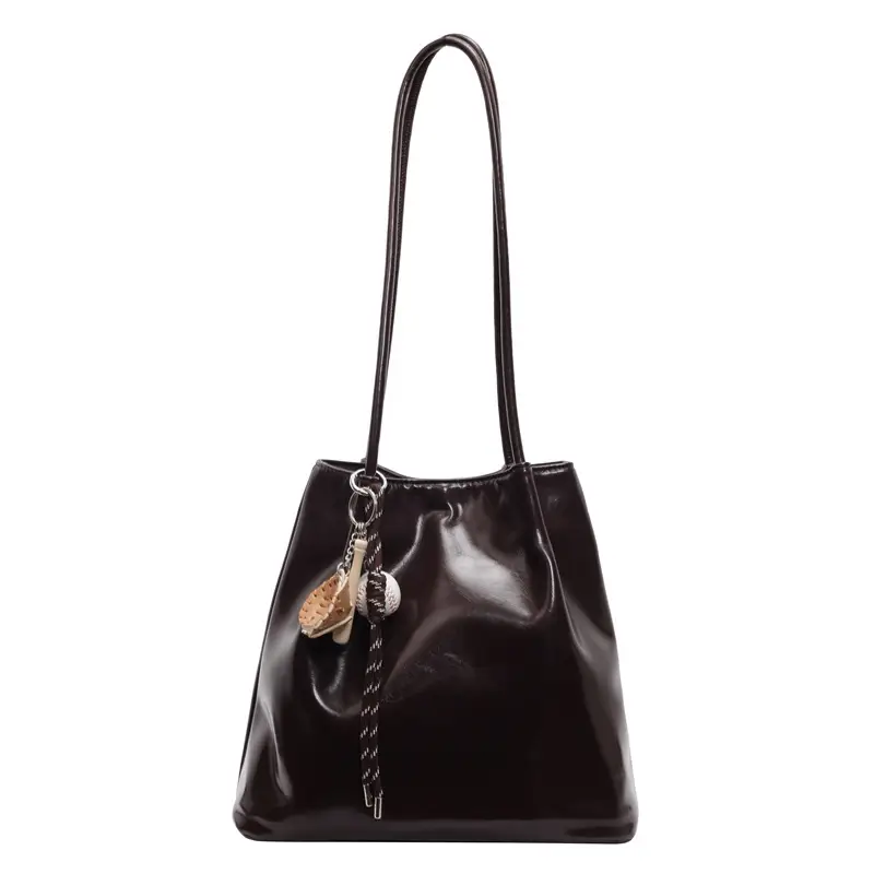 Maroon Korean Style Shoulder Bag for Women 2024