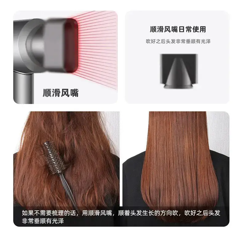 2 Ion Hair Dryer with Negative Ion & Noiseless Design β feature 18