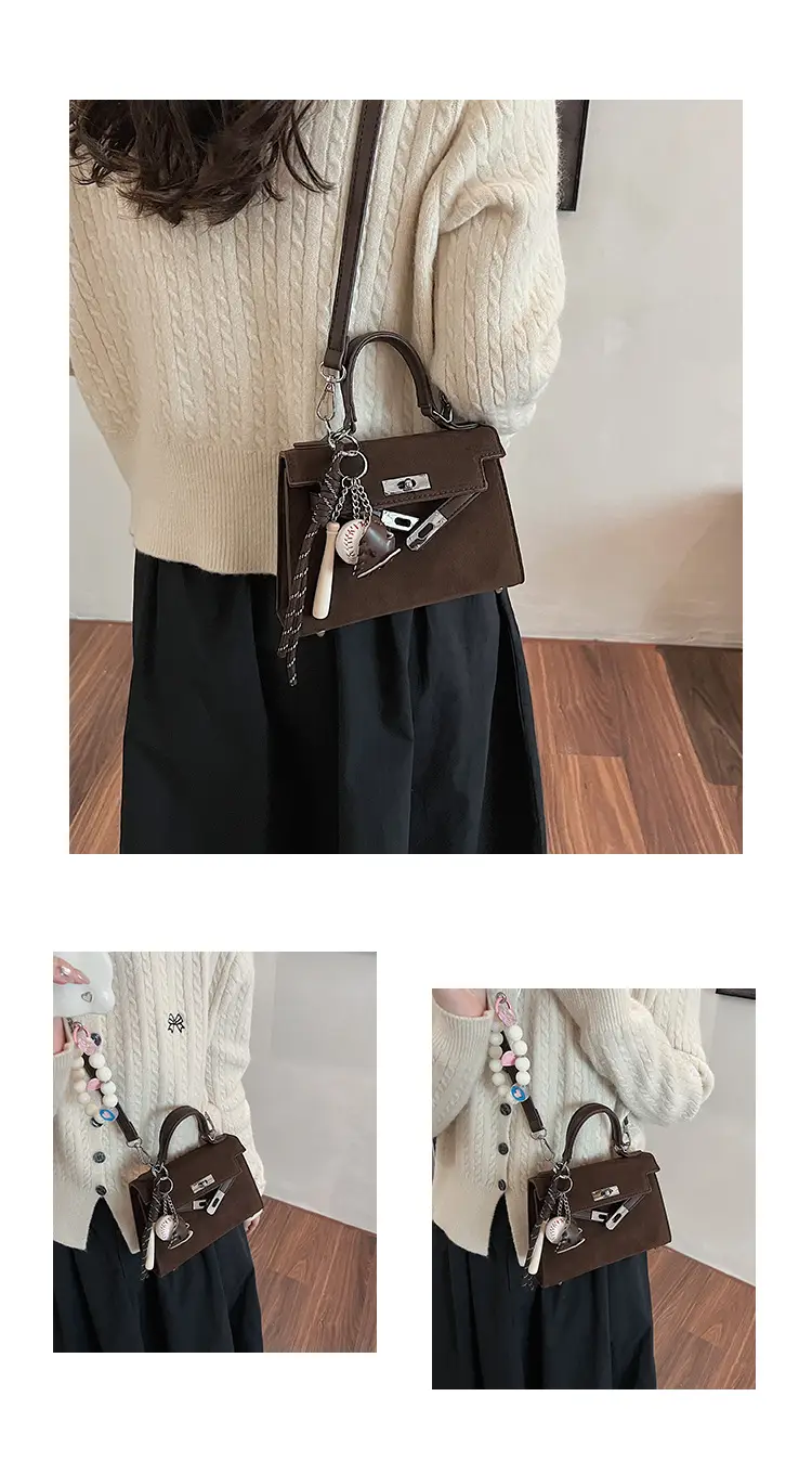 Autumn Vintage Hand Carried Kelly Bag Women's 2024 New — feature 15