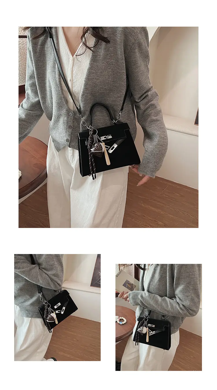 Autumn Vintage Hand Carried Kelly Bag Women's 2024 New — feature 16