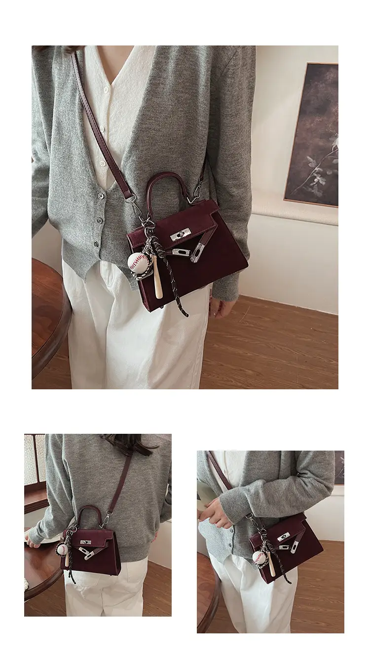Autumn Vintage Hand Carried Kelly Bag Women's 2024 New — feature 17