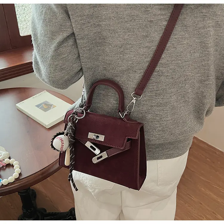Autumn Vintage Hand Carried Kelly Bag Women's 2024 New — feature 2