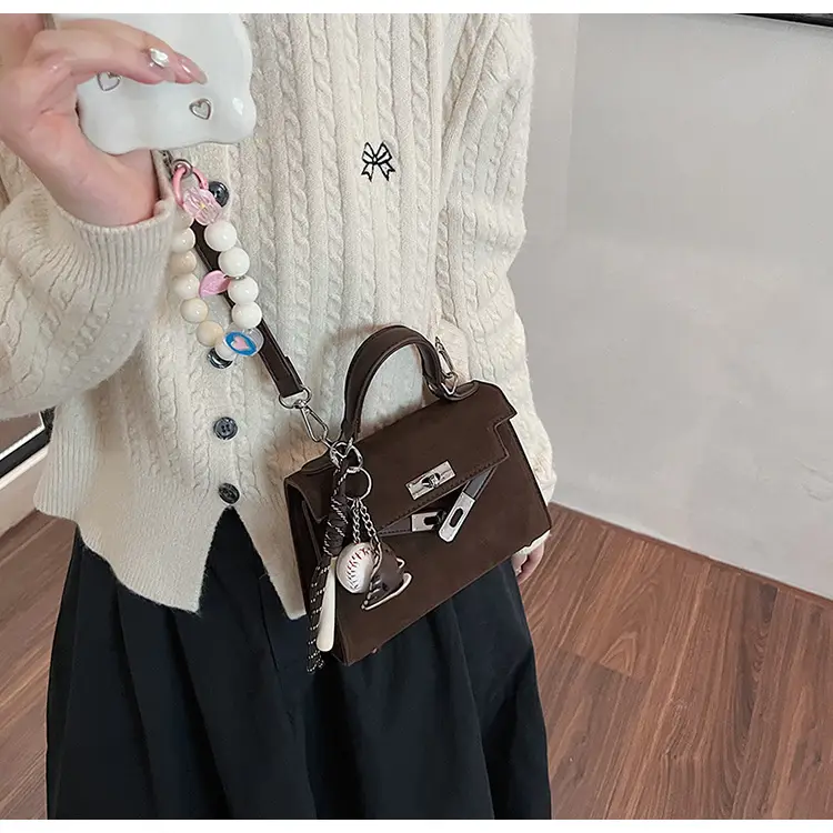 Autumn Vintage Hand Carried Kelly Bag Women's 2024 New — feature 26