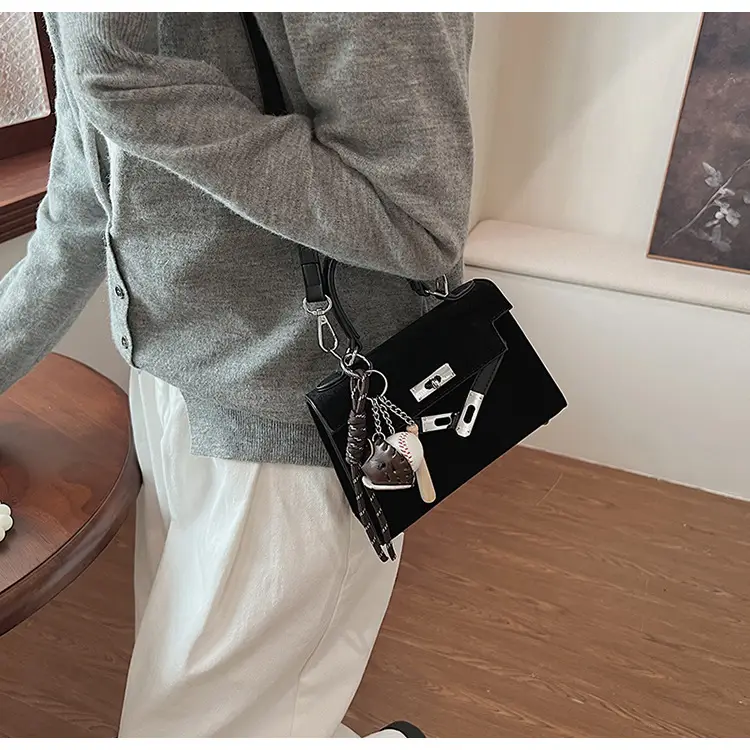 Autumn Vintage Hand Carried Kelly Bag Women's 2024 New — feature 34