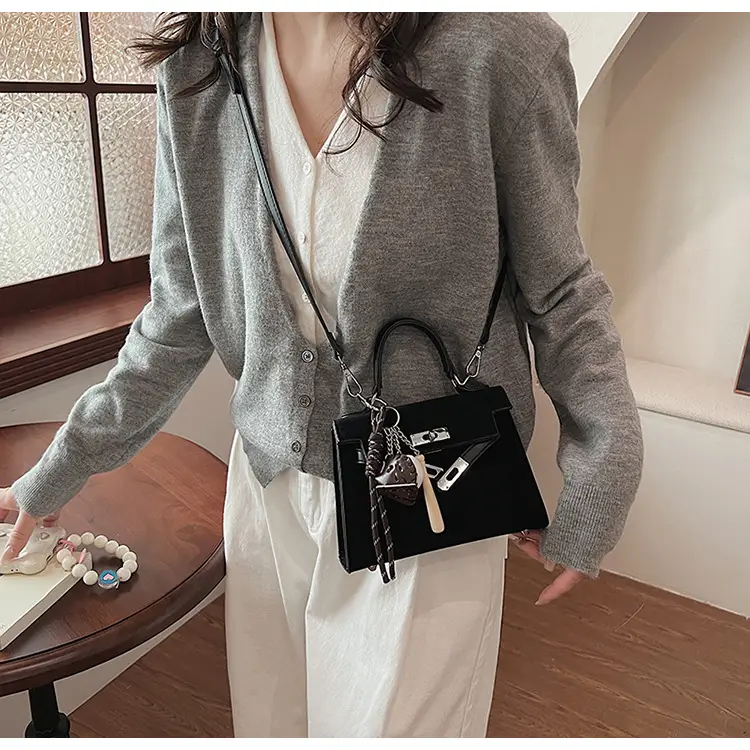 Autumn Vintage Hand Carried Kelly Bag Women's 2024 New — feature 35